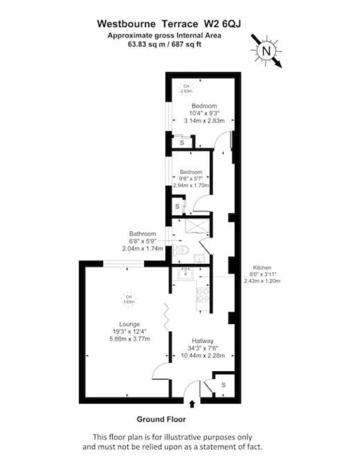 Cosy 2-Bedroom Flat Paddington London Exteriör bild